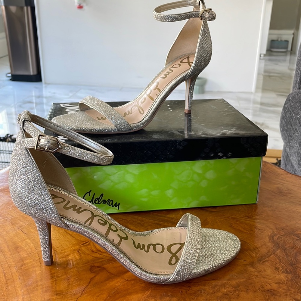 Sam Edelman - Size 8 Silver Heels
